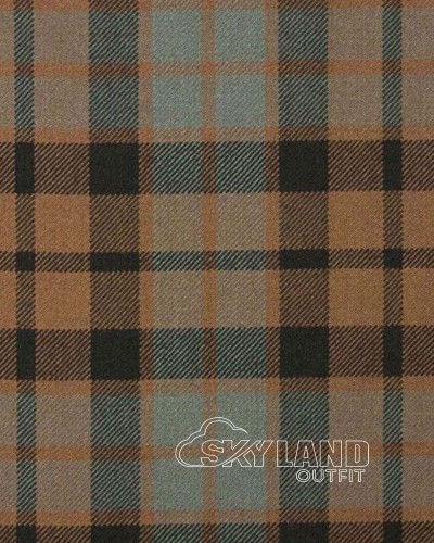 Mackay Weathered Tartan Fabric - Medium Weight Acrylic Fabric