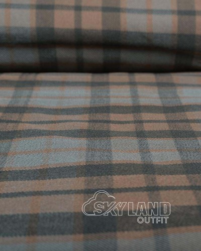 Mackay Weathered Tartan Fabric - Medium Weight Acrylic Fabric Mackay Weathered Tartan Fabric - Medium Weight Acrylic Fabric
