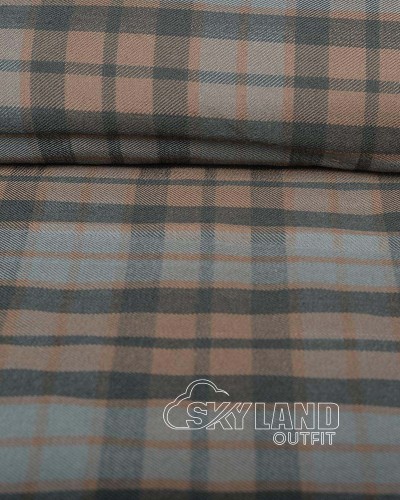 Mackay Weathered Tartan Fabric - Medium Weight Acrylic Fabric
