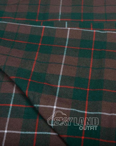 MacKinnon Hunting Modern Tartan Fabric by the Yard – Scottish Clan Fabric