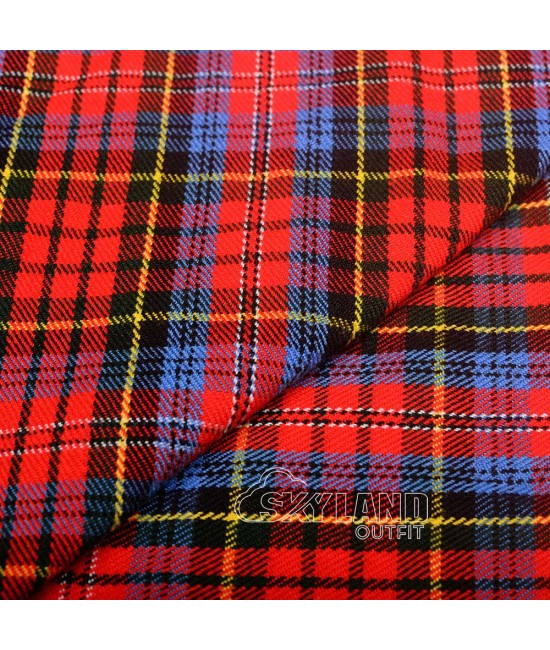 MacPherson Red Tartan Fabric by the Yard – 16 oz Scottish Fabric MacPherson Red Tartan Fabric by the Yard – 16 oz Scottish Fabric