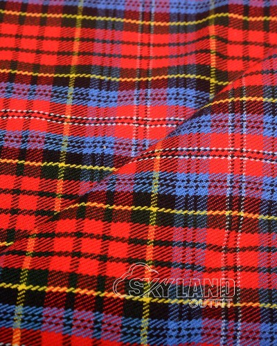 MacPherson Red Tartan Fabric by the Yard – 16 oz Scottish Fabric MacPherson Red Tartan Fabric by the Yard – 16 oz Scottish Fabric