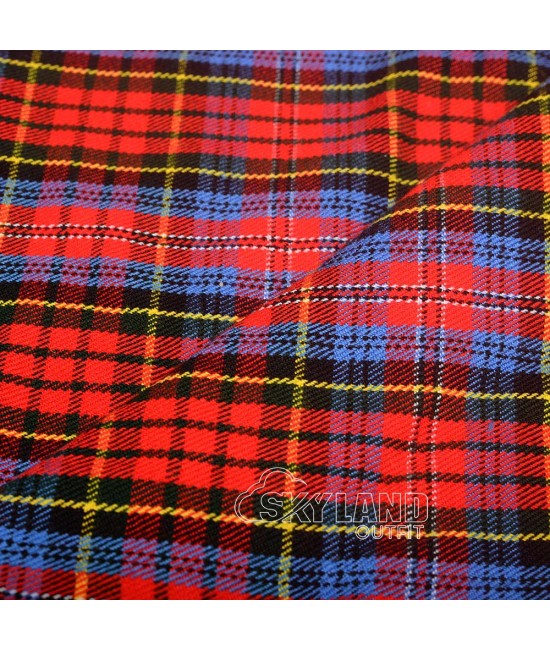 MacPherson Red Tartan Fabric by the Yard – 16 oz Scottish Fabric MacPherson Red Tartan Fabric by the Yard – 16 oz Scottish Fabric