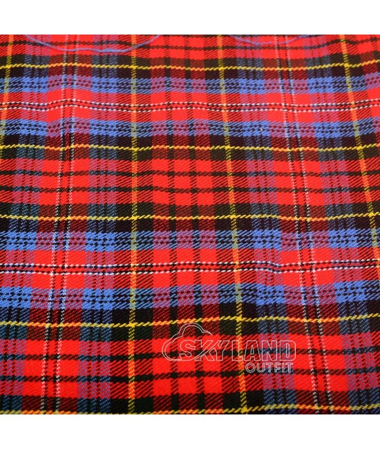 MacPherson Red Tartan Fabric by the Yard – 16 oz Scottish Fabric MacPherson Red Tartan Fabric by the Yard – 16 oz Scottish Fabric