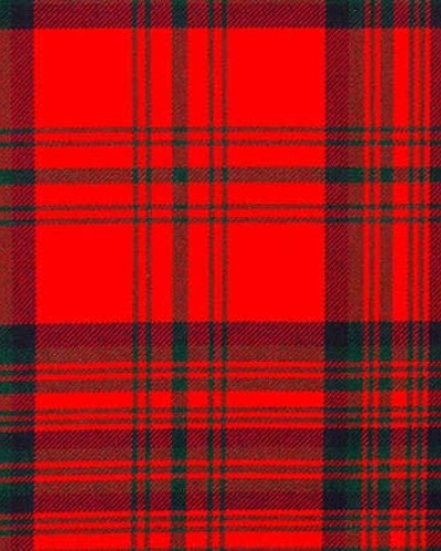 Matheson Red Tartan Fabric by the Yard – 16 oz Scottish Clan Fabric