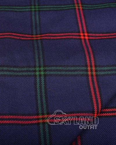 Montgomery Modern Tartan Fabric by the Yard | 16 oz Medium Weight