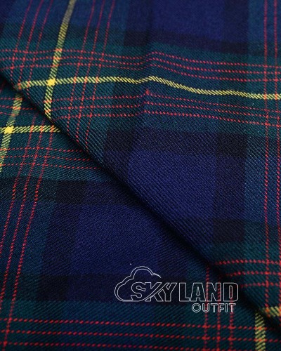 Muir Modern Tartan Fabric by the Yard – 16 oz Scottish Tartan