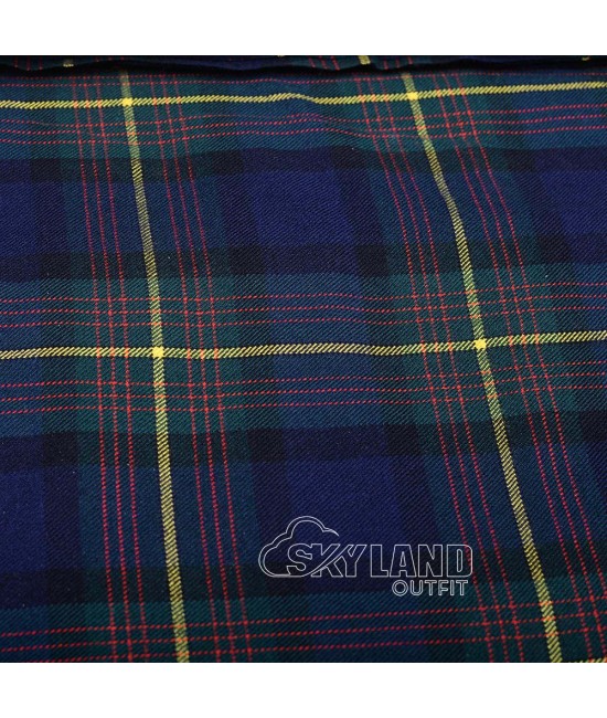 Muir Modern Tartan Fabric by the Yard – 16 oz Scottish Tartan