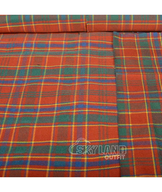 Munro Ancient Tartan Fabric by the Yard | 16 oz Medium Weight