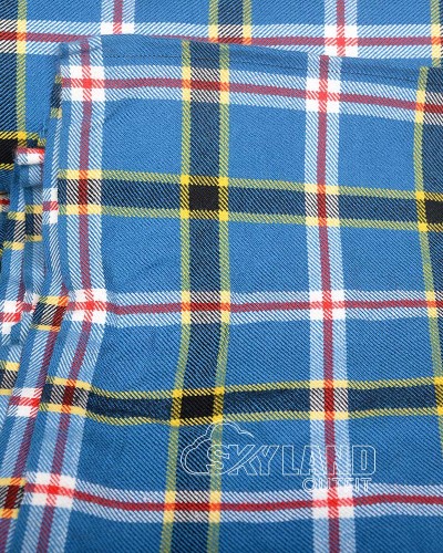 Oklahoma State Tartan Fabric - Medium Weight Acrylic Fabric