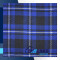 Ramsey Blue Tartan Medium Weight Acrylic Fabric