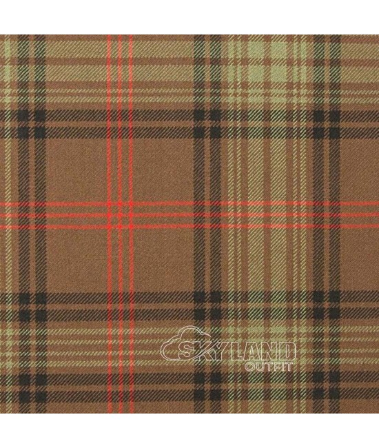 Ross Hunting Weathered Tartan Fabric - Medium Weight Acrylic Fabric