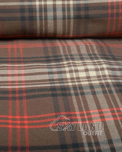Ross Hunting Weathered Tartan Fabric - Medium Weight Acrylic Fabric Ross Hunting Weathered Tartan Fabric - Medium Weight Acrylic Fabric