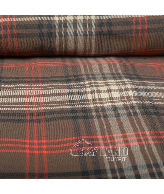 Ross Hunting Weathered Tartan Fabric - Medium Weight Acrylic Fabric Ross Hunting Weathered Tartan Fabric - Medium Weight Acrylic Fabric