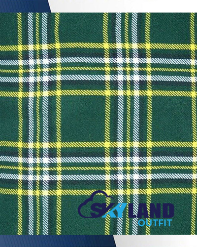 St. Patrick Tartan Medium Weight Acrylic Fabric St. Patrick Tartan Medium Weight Acrylic Fabric