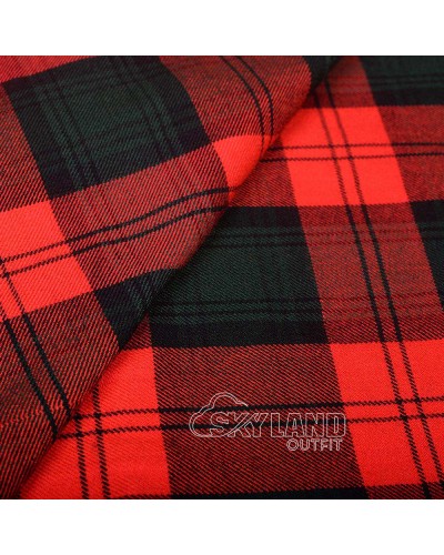 Stewart of Atholl Modern Tartan Fabric by the Yard | 16 oz Medium Weight