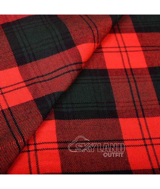 Stewart of Atholl Modern Tartan Fabric by the Yard | 16 oz Medium Weight