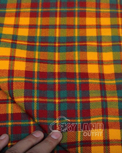 Strathearn District Tartan Fabric by the Yard | 16 oz Medium Weight