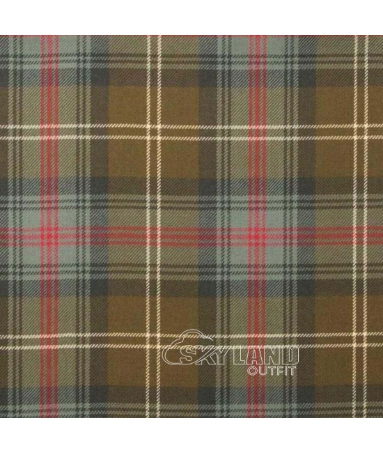 Sutherland Old Weathered Tartan Fabric - Medium Weight Acrylic Fabric