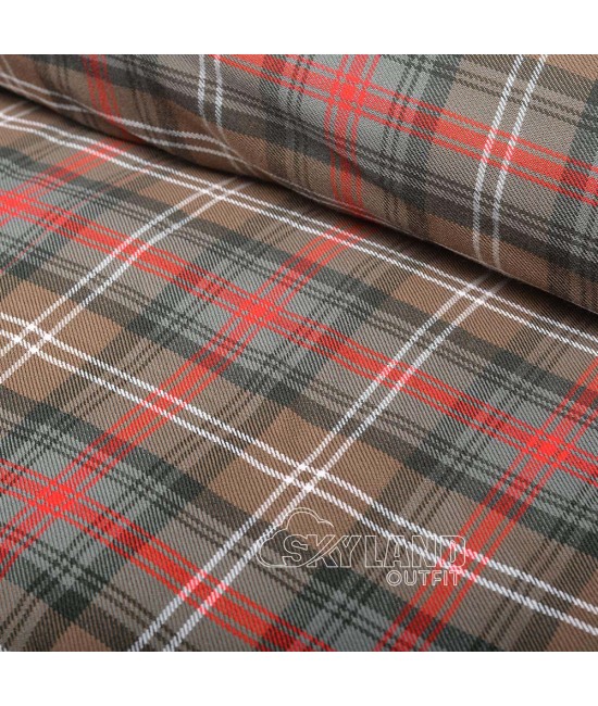 Sutherland Old Weathered Tartan Fabric - Medium Weight Acrylic Fabric Sutherland Old Weathered Tartan Fabric - Medium Weight Acrylic Fabric