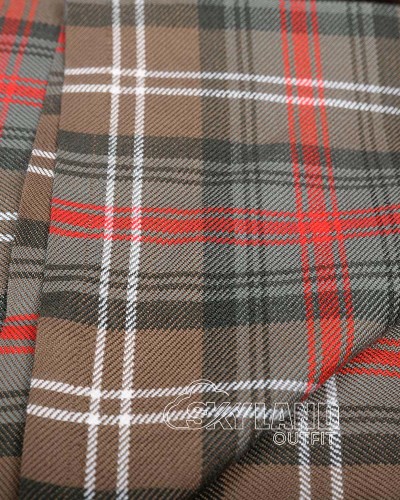 Sutherland Old Weathered Tartan Fabric - Medium Weight Acrylic Fabric