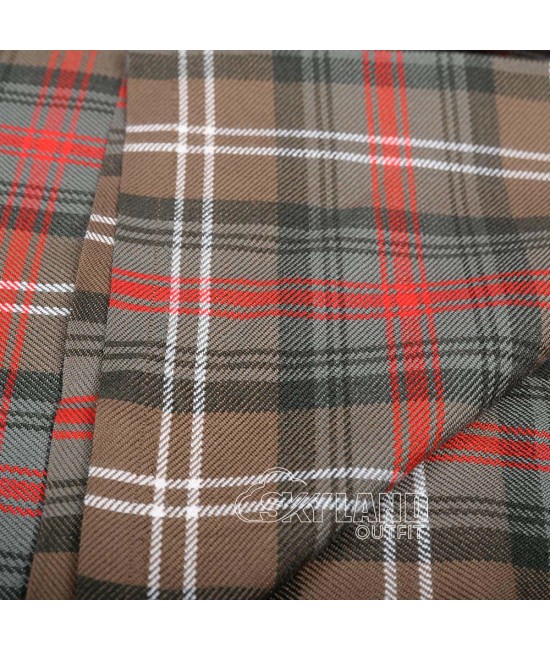 Sutherland Old Weathered Tartan Fabric - Medium Weight Acrylic Fabric Sutherland Old Weathered Tartan Fabric - Medium Weight Acrylic Fabric