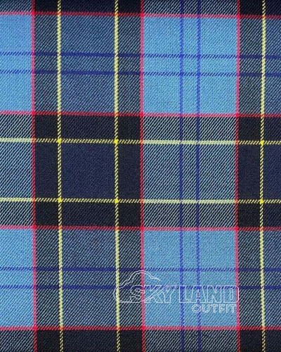U.S Airforce Tartan Fabric - Medium Weight Acrylic Fabric