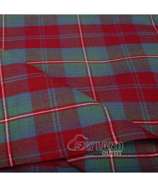 Waddell Modern Tartan Fabric by the Yard | 16 oz Medium Weight Waddell Modern Tartan Fabric by the Yard | 16 oz Medium Weight