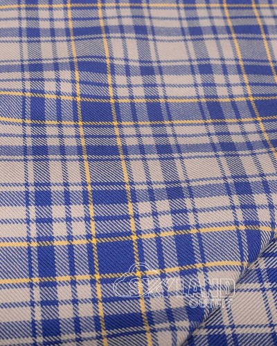 Yorkshire National Tartan Fabric by the Yard | 16 oz Medium Weight