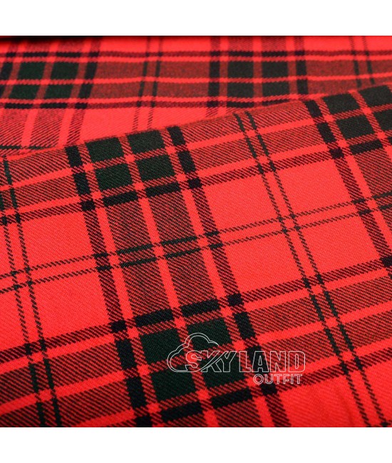 Family Maxwell Modern Tartan Fabric by the Yard | 16 oz Medium Weight