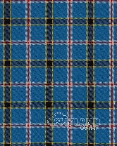 Oklahoma State Tartan Fabric - Medium Weight Acrylic Fabric