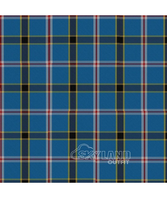 Oklahoma State Tartan Fabric - Medium Weight Acrylic Fabric