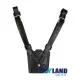 Sam Browne Black Leather Belt with Crossover Shoulder Strap - British Military Belts Sam Browne Black Leather Belt with Crossover Shoulder Strap - British Military Belts
