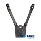 Sam Browne Black Leather Belt with Crossover Shoulder Strap - British Military Belts Sam Browne Black Leather Belt with Crossover Shoulder Strap - British Military Belts