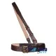 Sam Browne Brown Leather Belt with Crossover Shoulder Strap - British Military Belts Sam Browne Brown Leather Belt with Crossover Shoulder Strap - British Military Belts