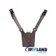Sam Browne Brown Leather Belt with Crossover Shoulder Strap - British Military Belts Sam Browne Brown Leather Belt with Crossover Shoulder Strap - British Military Belts