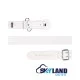 Sam Browne White Leather Belt with Crossover Shoulder Strap - British Military Belts Sam Browne White Leather Belt with Crossover Shoulder Strap - British Military Belts