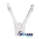 Sam Browne White Leather Belt with Crossover Shoulder Strap - British Military Belts Sam Browne White Leather Belt with Crossover Shoulder Strap - British Military Belts