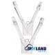 Sam Browne White Leather Belt with Crossover Shoulder Strap - British Military Belts Sam Browne White Leather Belt with Crossover Shoulder Strap - British Military Belts