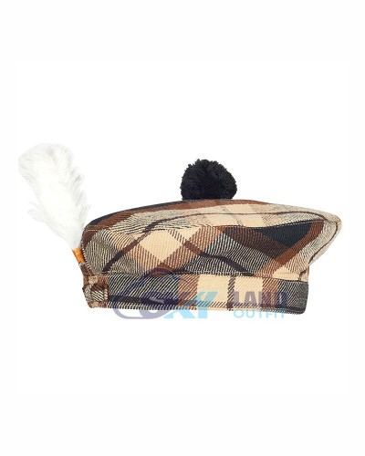 Scottish Rose Anceint Tartan Balmoral Hat Military Highlander Kilt Cap Scottish Rose Anceint Tartan Balmoral Hat Military Highlander Kilt Cap