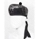 Glengarry Hat Military Bonnet Bagpiper Grey Watch Tartan Cap Glengarry Hat Military Bonnet Bagpiper Grey Watch Tartan Cap