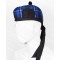 Glengarry Hat Military Bonnet Bagpiper Ramsey Blue Tartan Cap