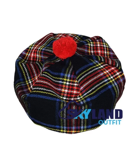 Boston Red Sox BLUE BONNETT Plaid-Light Blue Fitted Hat