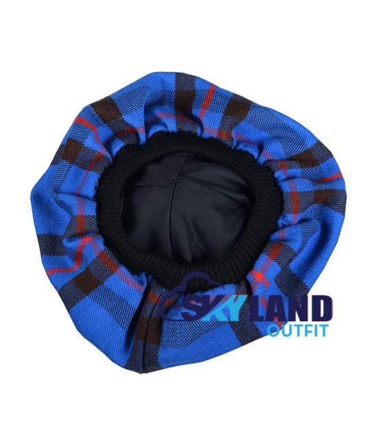 Tam o' Shanter Tammy Hat Flat Bonnet in Elliot Modern Tartan