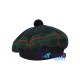 Tam o' Shatner Tammy Hat Flat Bonnet in Gunn Tartan