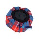 Tam o' Shanter Tammy Hat Flat Bonnet in Hamilton Red Tartan