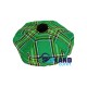 Tam o' Shanter Tammy Hat Flat Bonnet in Irish Tartan