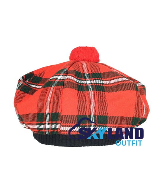 Tam o' Shanter Tammy Hat Flat Bonnet in MacGregor Tartan