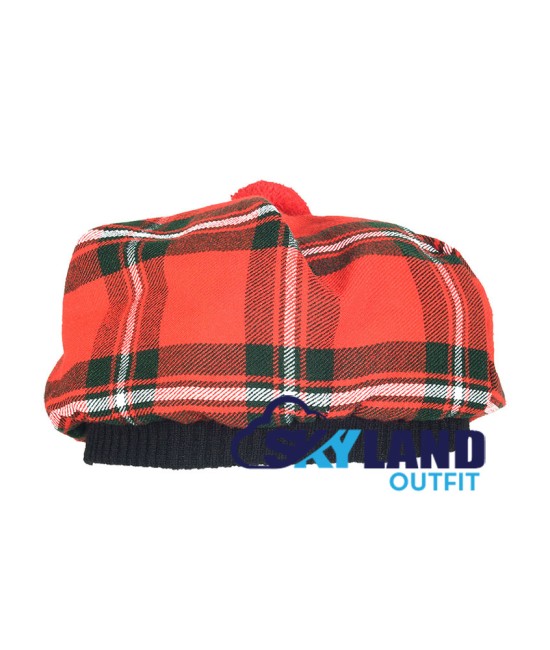 Tam o' Shatner Tammy Hat Flat Bonnet in MacGregor Tartan