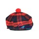 Tam o' Shatner Tammy Hat Flat Bonnet in MacLauchlan Tartan